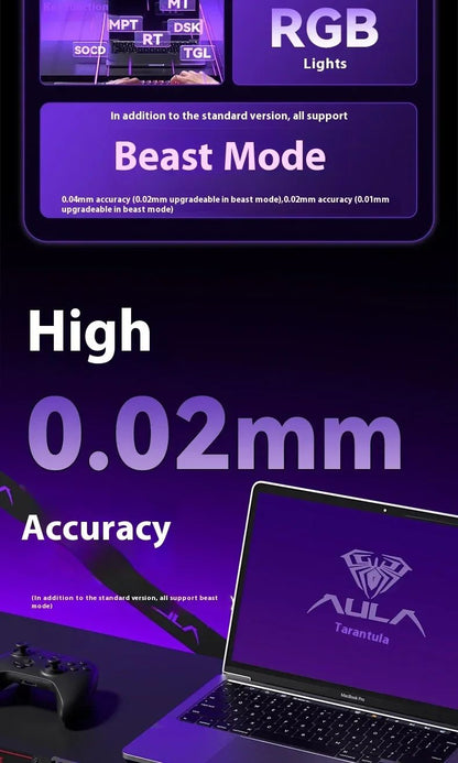Teclados Win60 Win68 Aula com Teclas Magnéticas 8K, Teclado Mecânico para Jogos, Teclado com Fio para Esports com Luz RGB e Hot-Swap para PC Gamer (Presente)