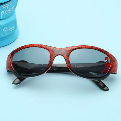 Spiderman Sunglasses Plastic Toys Children's Marvel Avengers Figure Spider-Man Cartoon Fashion Sunglasses Kids Cute Goggle Gifts