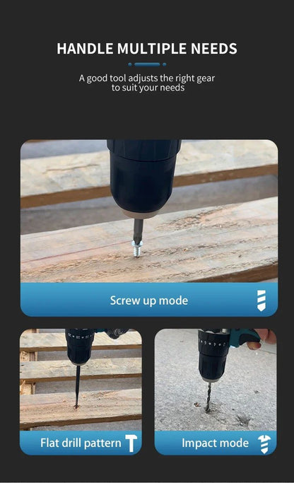 Parafusadeira/Furadeira sem fio Makita DDF487 18V 10mm 410W Potência Máxima Parafusadeira Elétrica Recarregável para Casa/Oficina (Sem Bateria)