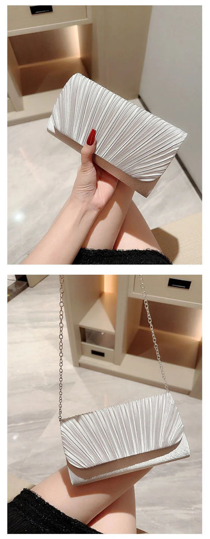 High End Women Evening Bag Luxury Female Wedding Clutch Purse Party Rhinestones Chain Shoulder Bags Retro lady handbag 2025