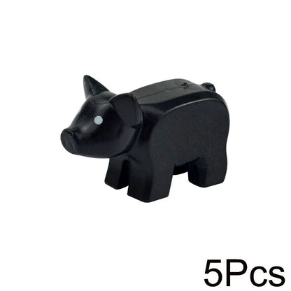 City Animal Building Blocks Duck Swan Pig Cat Figures Bird Dog Zoo Farm Accessories Small Particles Bricks Set Kid Toys Gifts