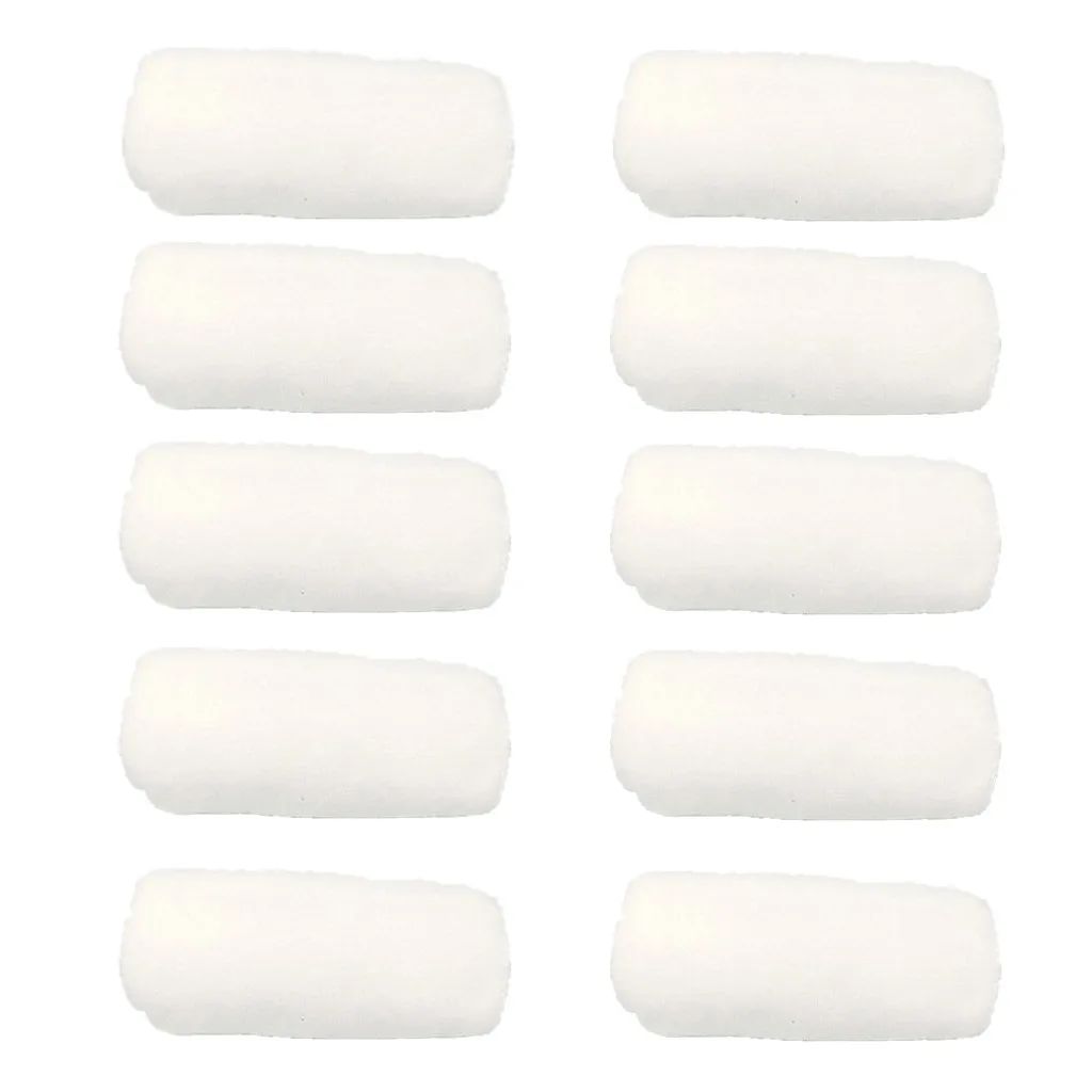 10PC White Ultra Soft Microfiber Fabric Face Towel Hotel Bath Towel Wash Hand Towels Portable Terry Multifunctional