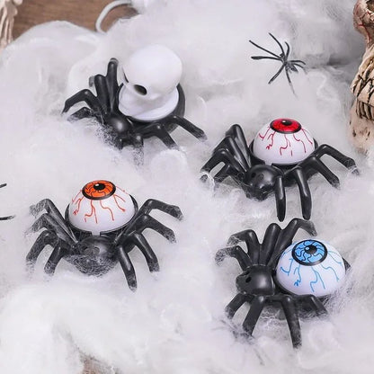 Artificial Spider Web Halloween Decoration Scary Party Scene Props White Stretchy Cobweb Horror House Home Decora Accessories