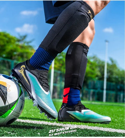 Men Football Shoes Fast Non-Slip Outdoor Football Field Boots Professional Grass Training Soccer Shoes Society Cleats Sneaker