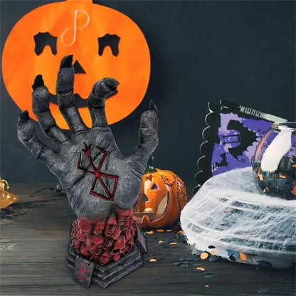23cm Berserk Mão de Deus Anime Figura Mão do Diabo Estatueta Mão de Deus Estátua Modelo Colecionável Bonecas Brinquedos Presente Decoração de Casa