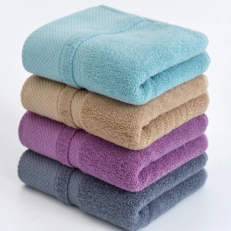 4pcs/Set Cotton Premium Hand Towel Set Lightweight And Highly Absorbent Quick Drying Thicken Soft Face Hand Towel 35x75CM