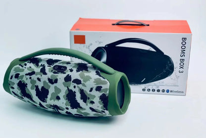 100W High Power BoomBox 3 Outdoor Portable Music God 3rd Generation Wireless Bluetooth Speaker Ultra Low Bass Bluetooth Speaker