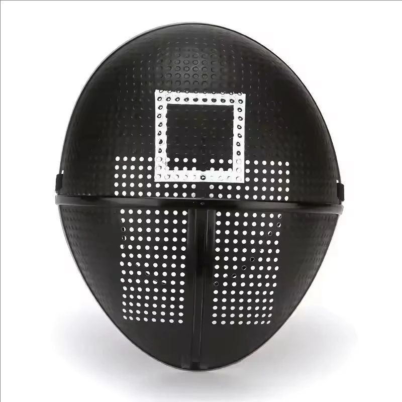 Adult Calamari Game Cosplay Costume With Gloves Black Triangle Disguise Round Square Carnival Party Medieval Coat Mask Set Hallo