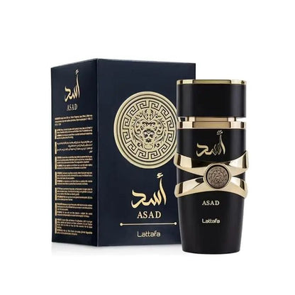 Lattafa Asad for Men Perfume de Feromônio Perfume Feminino Árabe Colônia de Feromônio para Homem Atraia o Sexo Oposto Aniversário