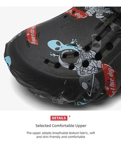 Men'S Breathable Casual Sandals Summer New Soft-Sole Non-Slip Comfort Outdoor Beach Shoes Fashion Youth Dual-Use Sports Slippers