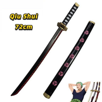 One Piece Cosplay Roronoa Zoro Katana Sword PU Trafalgar Sword Law Role Playing Yuki Samurai prop Party toy Sword 72cm