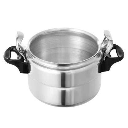 Panela de Pressão de Alumínio Compatível com Indução com Válvula de Mola Dispositivos de Segurança 3L/3.17Qt Capacidade Para Fogão Elétrico, a Gás