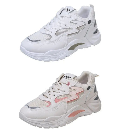 Height Increasing Chunky Sneakers Women New Fashion Lightweight Breathable Platform Mesh Sport Shoes Women's Casual Sneaker