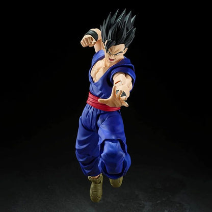 Shf Dragon Ball Son Gohan Besta Action Figure PVC Boneco Colecionável Articulado Anime 17cm Super Saiyajin Gohan Brinquedo Modelo de Presente