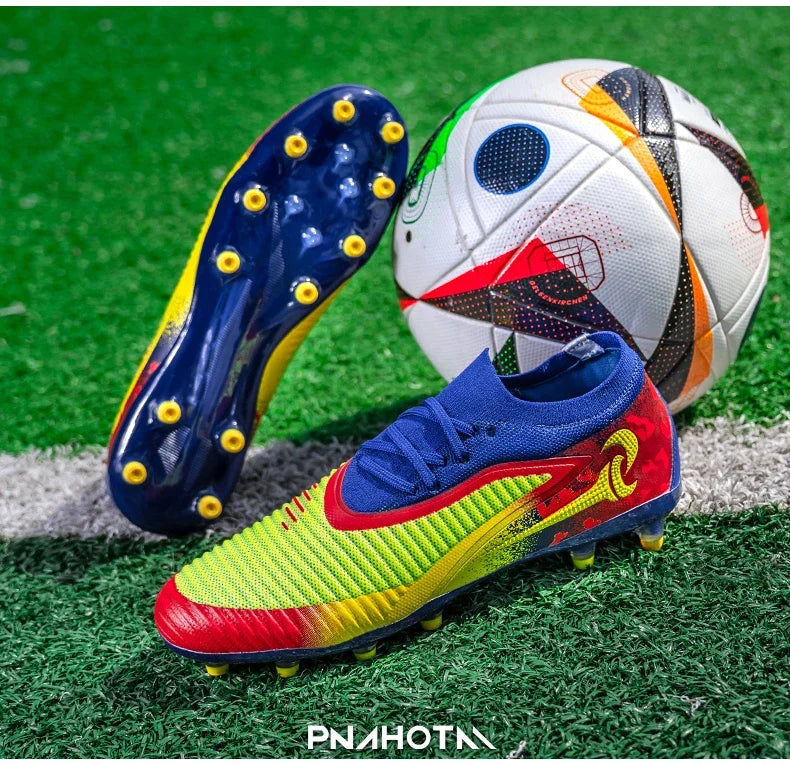 Men Football Shoes Fast Non-Slip Outdoor Football Field Boots Professional Grass Training Soccer Shoes Society Cleats Sneaker