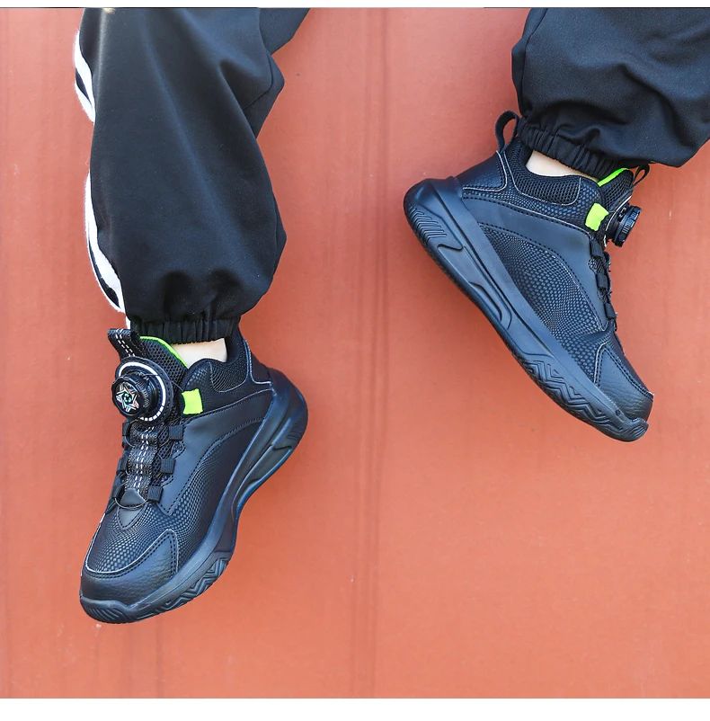 New Arrival Children Shoes Girls Boys Fashion Sneakers Comfortable Kids Sports Shoes Breathable Casual Leather Outdoor Shoe