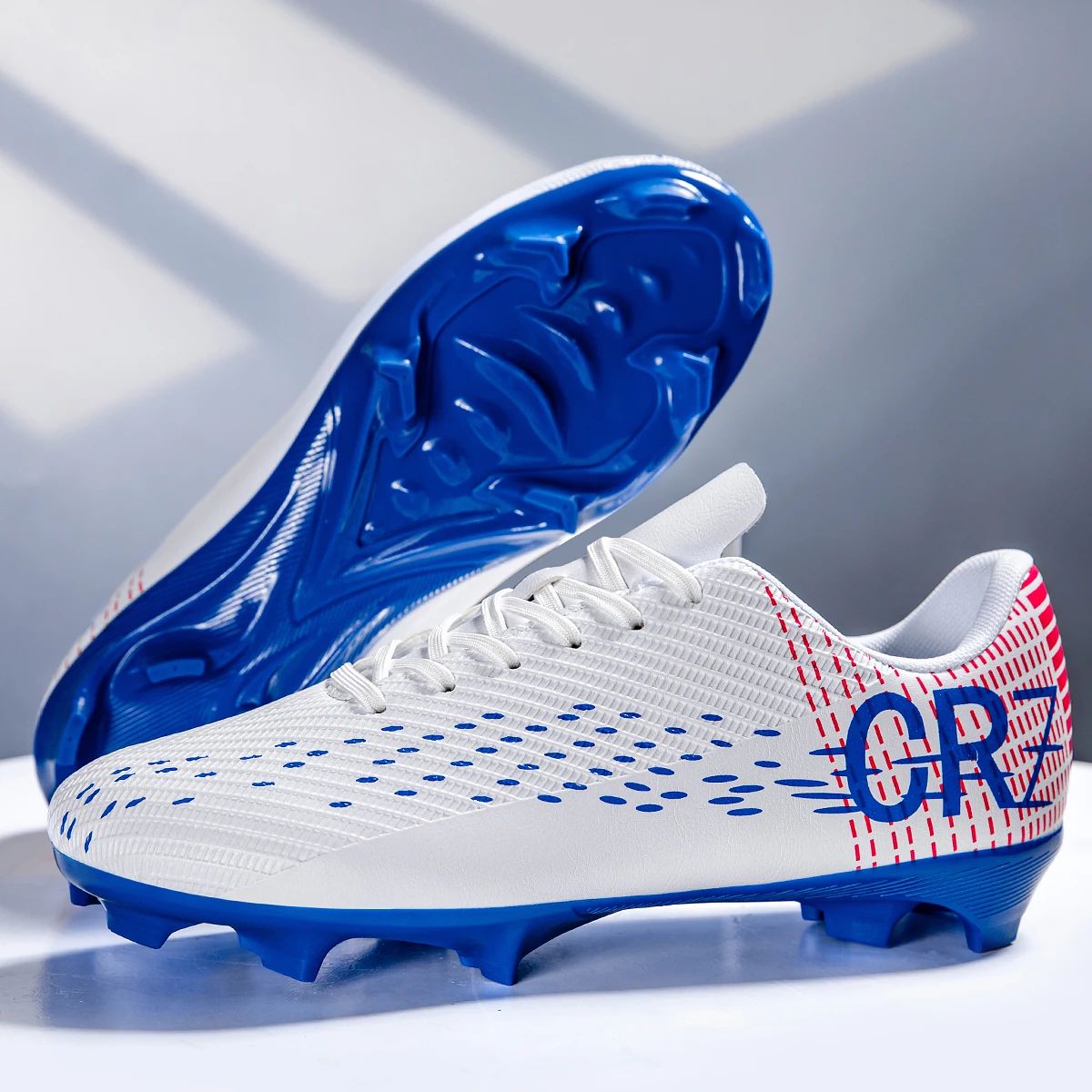 Men's Tf/Ag Society Cleats Soccer Shoes Professional Indoor Football Boots Fast Match Sneakers for Boys Original Field Gear