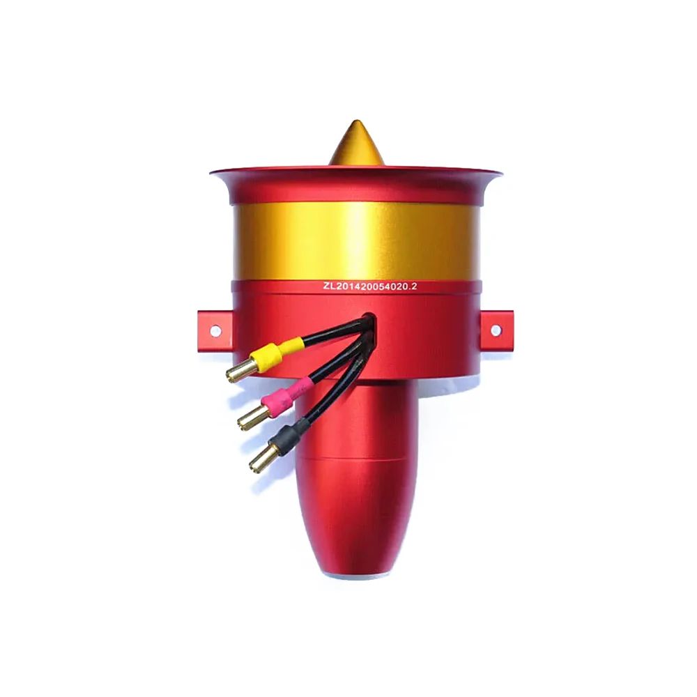 JP metal culvert 90mm 105mm 120mm EDF Ducted Fan 12 Blades  5060 4260 4250 Motor 6S 12S 14S  RC Air Plane