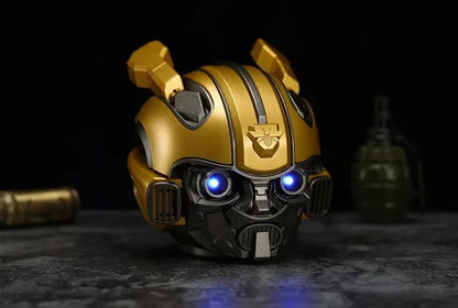 Alto-falantes Bluetooth Bumblebee Transformers Novo Desenho Animado Criativo Sem Fio Cartão Mini Externo Pequeno Acústica Megafone Echo Dot