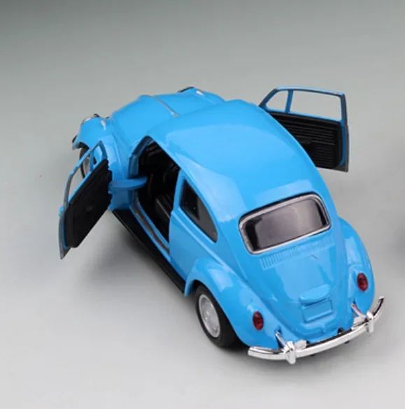 1:36 Scale Old Volkswagen Beetle Metal Alloy Car Diecasts & Toy Vehicles Miniature Model Car Toys For Children Free Shipping