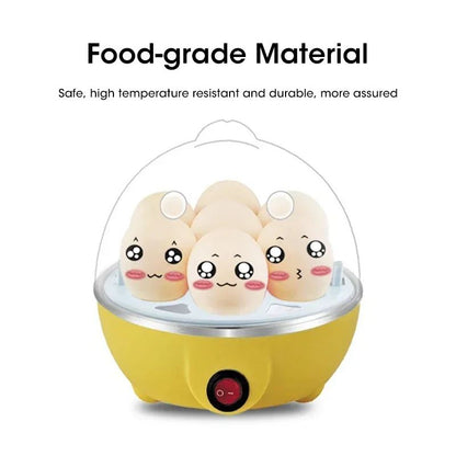 Panela Elétrica Cozedora de Ovos, Mini Vaporizador de Ovo Único, Utensílios de Cozinha, Ovos Cozidos Rápidos, Máquina de Cozinha para Café da Manhã