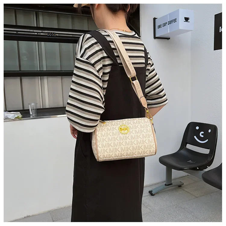 IMJK 22*14*11cm Women Shoulder Luxury Bags Designer Crossbody Chest Purses Handbag Women Clutch Travel tote Bag