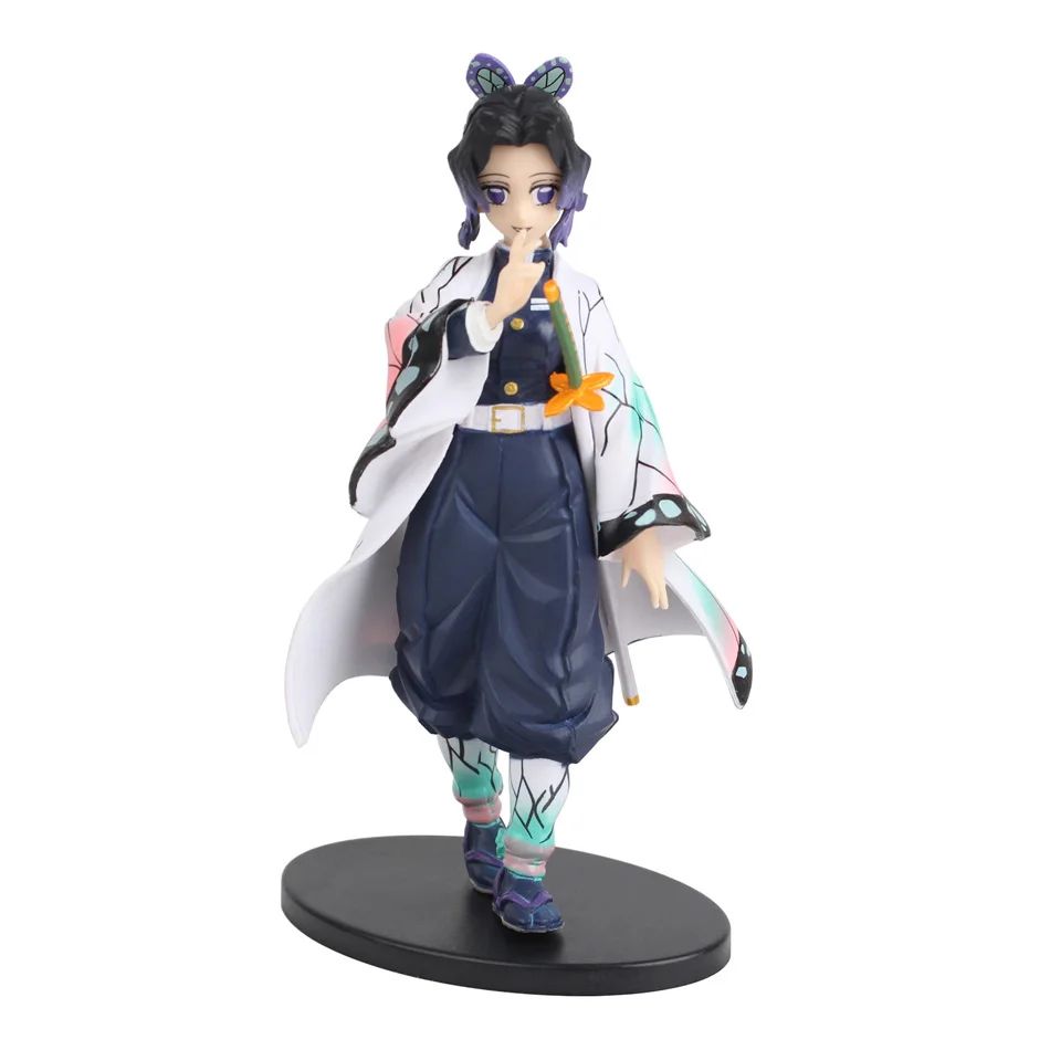 Anime Demon Slayer Kimetsu no Yaiba figura Kamado Tanjirou Boneco de Ação Agatsuma Zenitsu Nezuko Guerreiro PVC Modelo Brinquedos