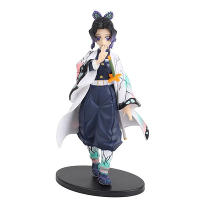 Anime Demon Slayer Kimetsu no Yaiba figura Kamado Tanjirou Boneco de Ação Agatsuma Zenitsu Nezuko Guerreiro PVC Modelo Brinquedos
