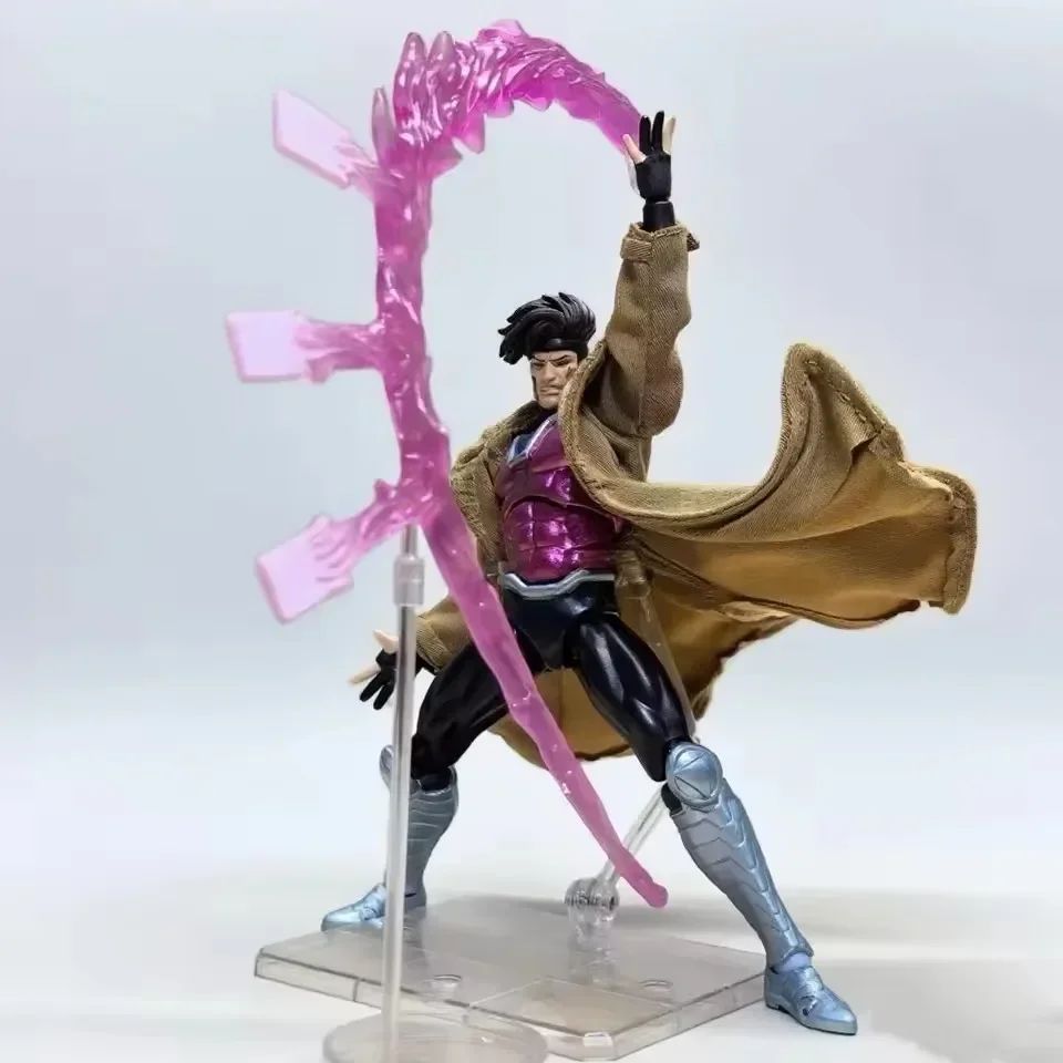 Em Estoque Ct Toys Boneco Gambit Mafex 131 X-Men Wolverine Shf Anime Action Figure Estatueta Modelo Presentes Personalizados Brinquedo Infantil