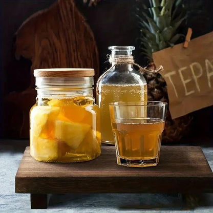 Bandeja de Madeira com Pedestal para Decoração de Banheiro, Organizador de Pia para Sabonete Líquido e Velas Perfumadas, Suporte para Temperos de Cozinha