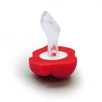 Baby Pacifier Clip Red Kiss Lips Dummy Pacifiers Funny Silicone Baby Nipples Teether Soothers Pacifier Kids Feeding Custom