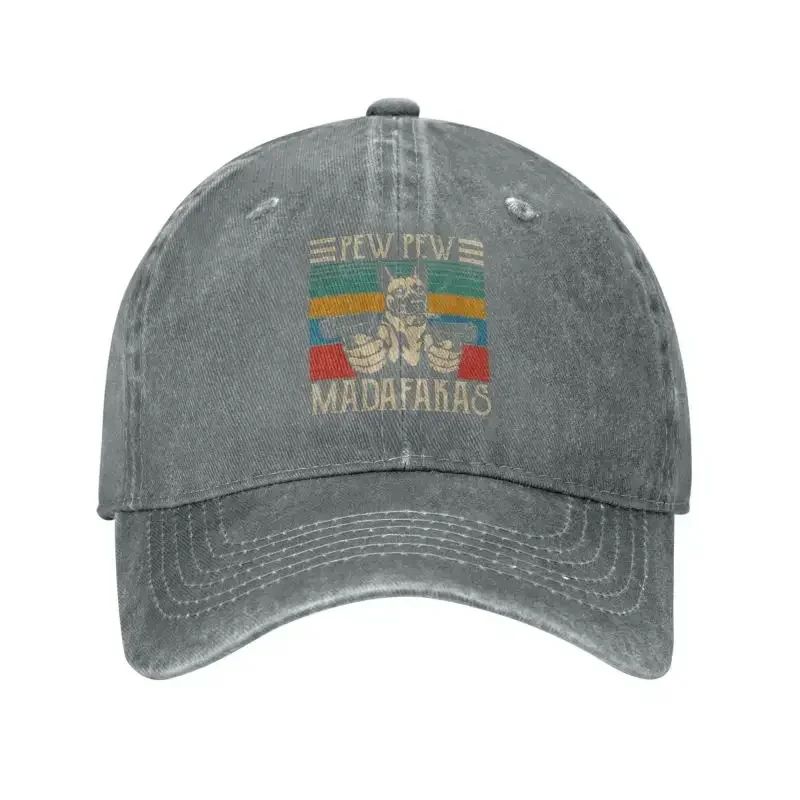 Custom Cotton Madafakas Baseball Cap for Men Women Breathable Vintage Belgian Shepherd Malinois Dog Dad Hat Outdoor