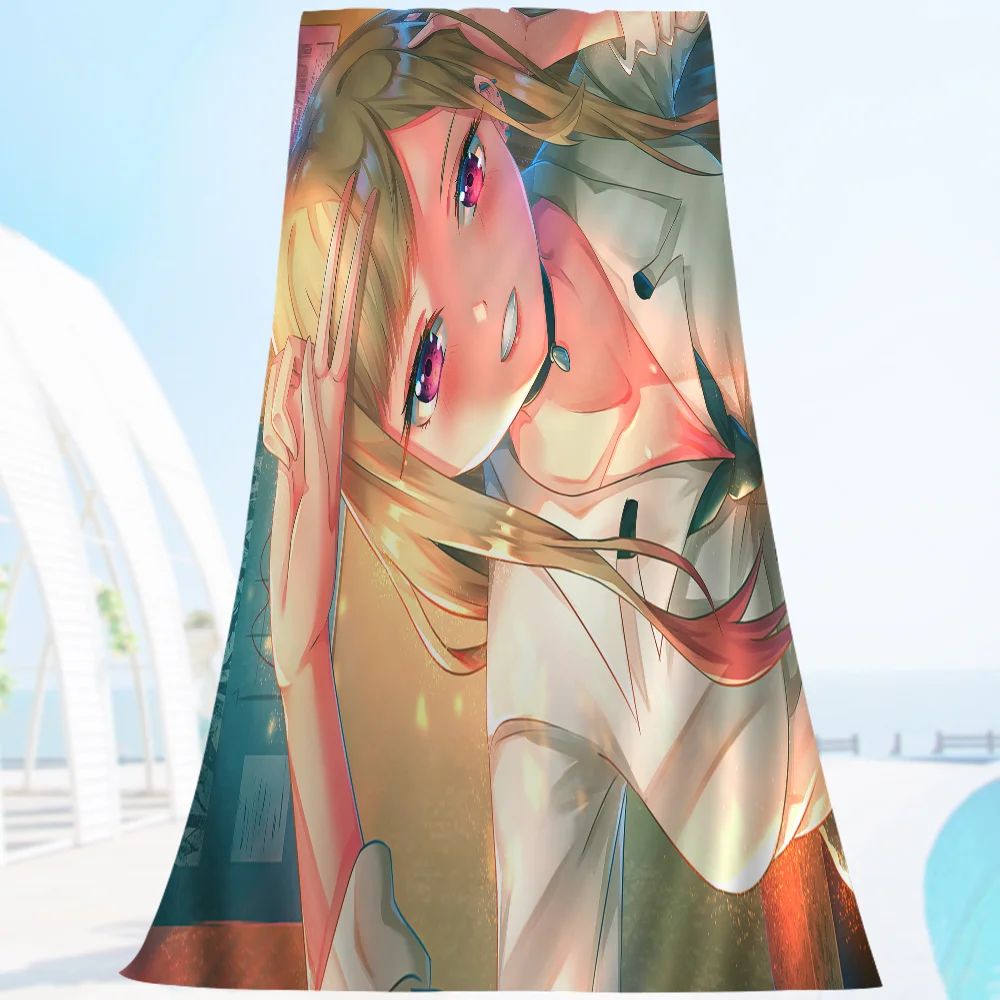 My Dress Up Darling Cartoon Beach Towel Cute Kawaii Room Decor Bath Girls Children Hand Towels For Bathroom Shower