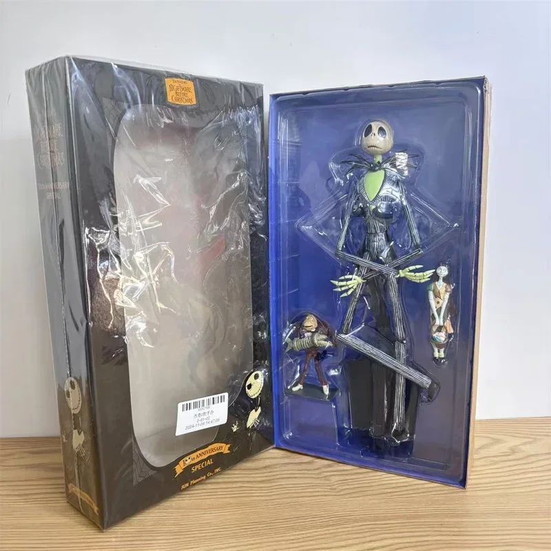 Disney The Nightmare Before Christmas Anime Figure Jack Skellington Model Desktop ornaments Halloween Room Decoration Toy Gifts