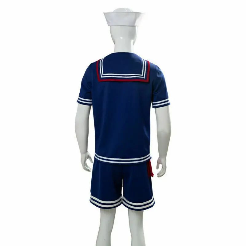 2026 new Men&Womens Robin/Steve Scoops Ahoy Costume Cosplay Uniforms Navy Halloween Costume Uniform Fancy Dress