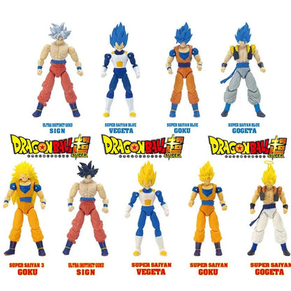 3 estilos Dragon Ball Z Goku Vegeta SHF Super Saiyan Anime Boneco Articulado Boneco Transformável Modelo Colecionável Brinquedo Presente
