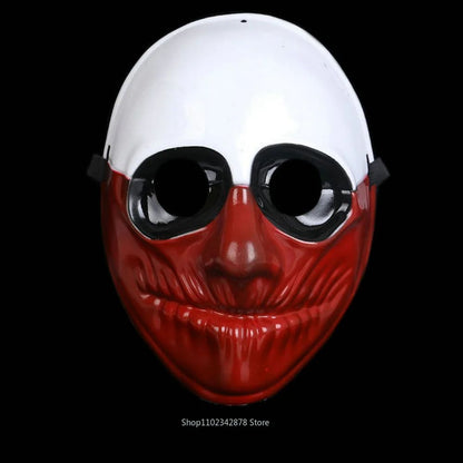 Scary Clown Mask Payday 2 US Flag Clown Masks Masquerade Carnival Party Mask Horrible Funny Pay Day Mask Halloween Prop Supplies