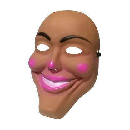 Human Removal Plan Mask Evil Smiley Bleeding Mask Men and Women Kiss Me Mask Halloween Mask Human Removal Plan Cosplay Mask