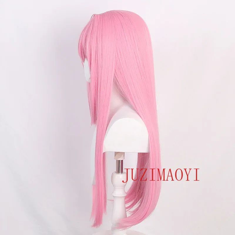 Anime Bocchi The Rock Hitori Gotoh Cosplay Wig Straight Pink Wig Cosplay Wigs Heat Resistant Synthetic Wigs