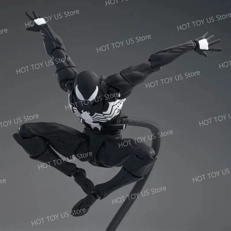 Mess Toys Homem-Aranha Symbiote Homem-Aranha Messtoys Traje Preto Vizinho Aranha Escarlate Anime Boneco de Ação Presentes Brinquedos