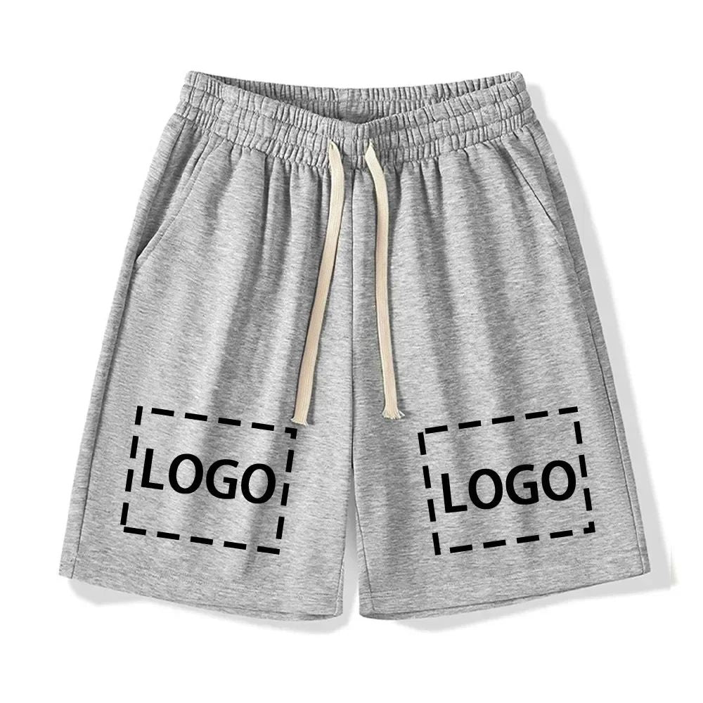 Men's Loose Shorts Custom Logo Y2K Streetwear Casual Beach Shorts For Men Hip Hop Fashion Summer Shorts