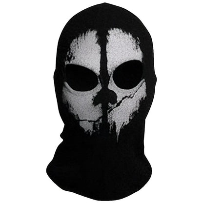 Halloween new mask Black Mask Balaclava Beanies Hats Men Ghost Skull Full Face Warmly Mask Hood Beanie Ggorros Hombre Casquette