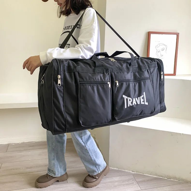 Travel Bag Foldable Large Capacity Waterproof Business Sports Handbags Wear-Resistant Portable Multifunction Duffel Bags mochila