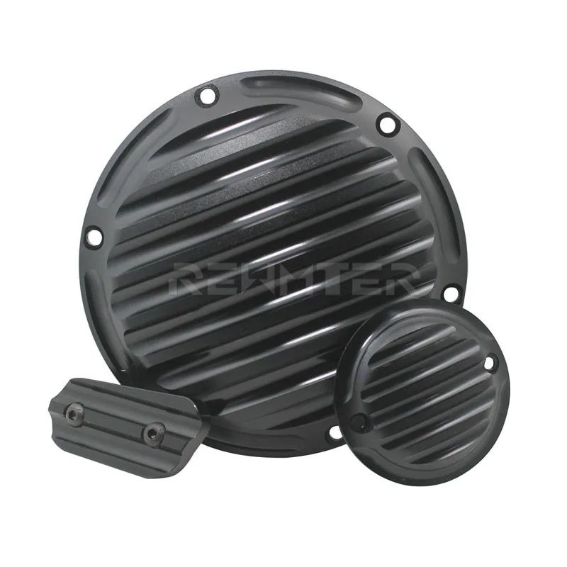 Tampa da embreagem da motocicleta REWMTER, tampa do comando, tampa de inspeção para Harley Sportster 883 1200 XL 72 Custom Nightster 2004-17