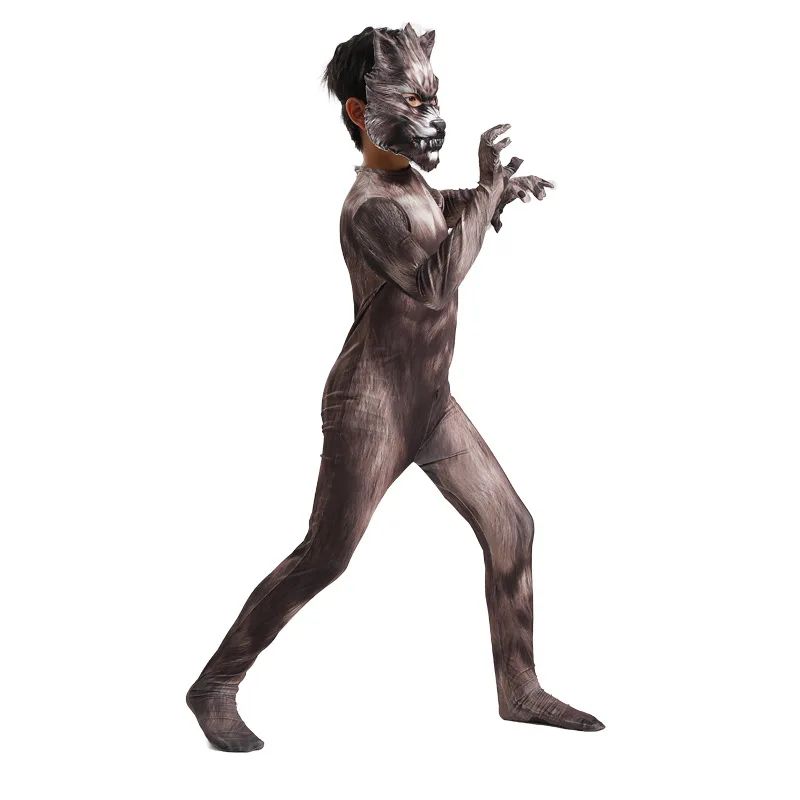 Halloween Costumes for Kids Siren Head Cosplay Bodysuit Boys Girls Anime Black Cat Character Fancy Dress Carnival Party Clothing