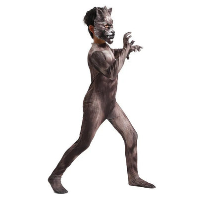 Halloween Costumes for Kids Siren Head Cosplay Bodysuit Boys Girls Anime Black Cat Character Fancy Dress Carnival Party Clothing