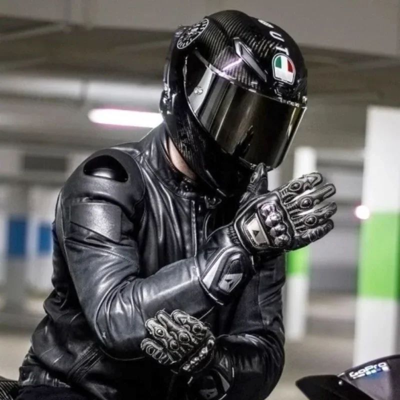 Capacete Unissex Pista Fechado para Moto Off-Road de Corrida Segurança Capacete de Proteção Aprovado ECE DOT Capacete de Ciclismo