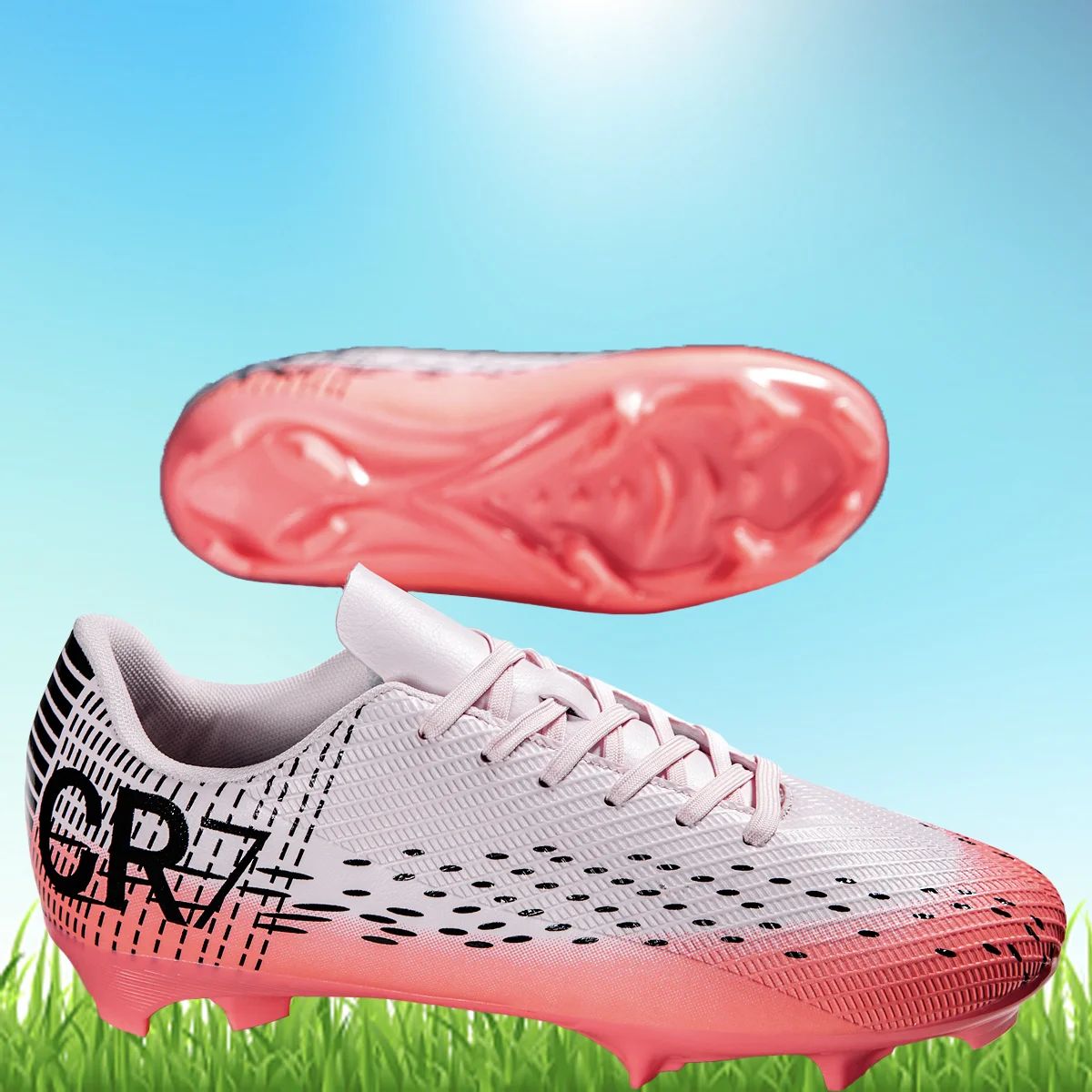 Men's Tf/Ag Society Cleats Soccer Shoes Professional Indoor Football Boots Fast Match Sneakers for Boys Original Field Gear