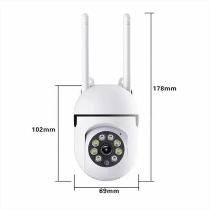 8MP Wireless Security Surveillance Camera Wifi IP Outdoor 4X Zoom Cameras Smart Home CCTV AI Human Tracking Two-way Audio HD Cam