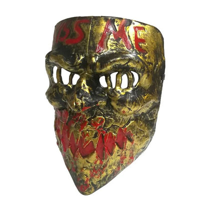 Human Removal Plan Mask Evil Smiley Bleeding Mask Men and Women Kiss Me Mask Halloween Mask Human Removal Plan Cosplay Mask
